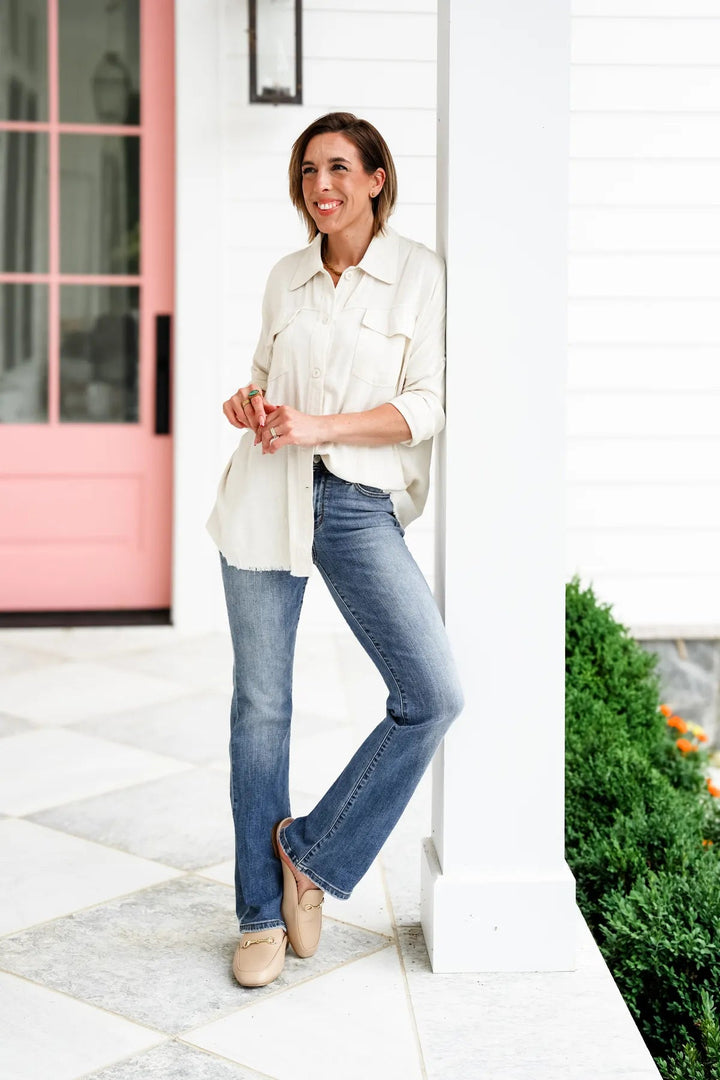 Jean Scolpente à Taille Haute FitCurve™