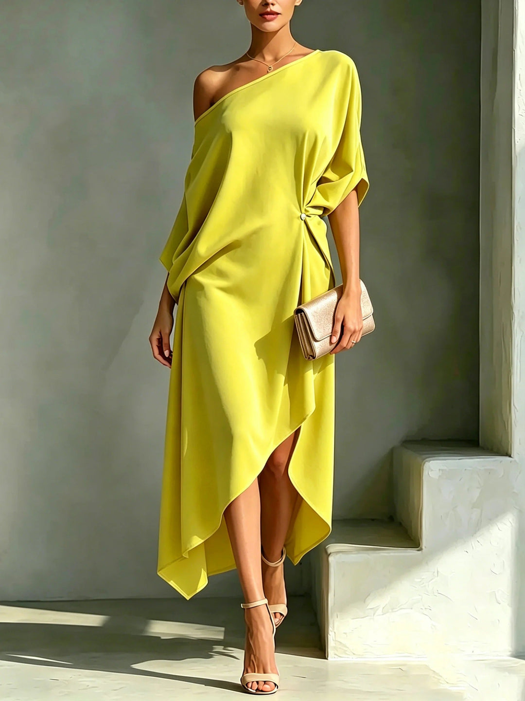 Camila™ | Robe asymétrique élégante