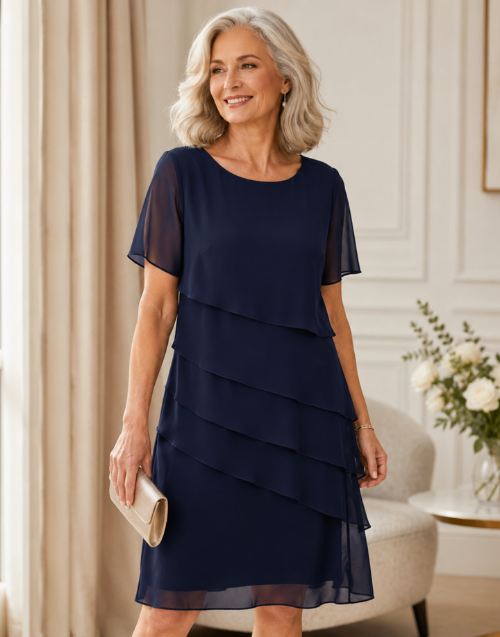 Linda | Robe à volants Élégante et Confortable