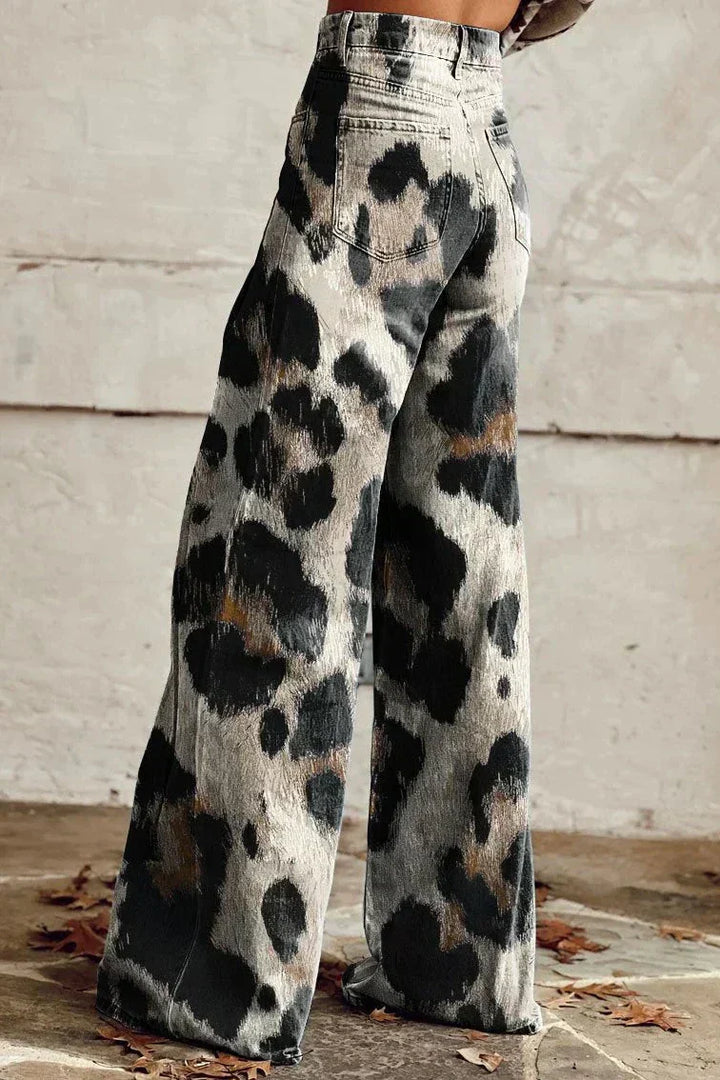 Cheetah | Pantalon Boho Vintage avec Imprimé Chic