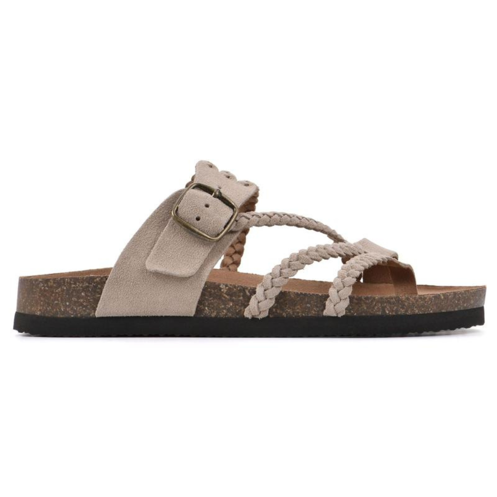 Adriana | Sandales en liège tressées