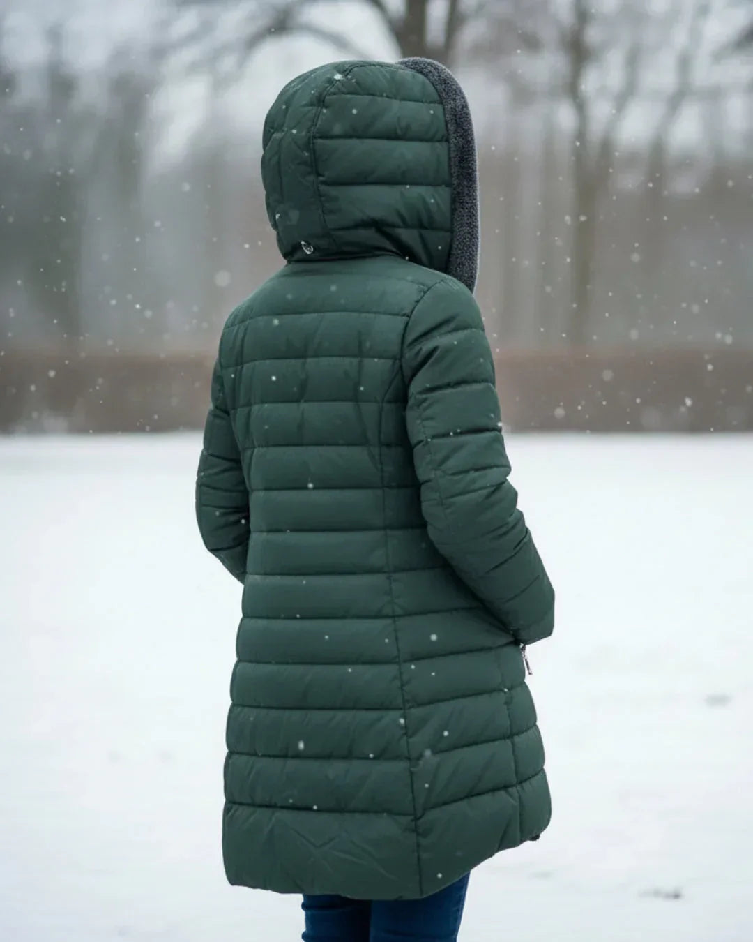 Nicole | Warm Hooded Winter Jacket