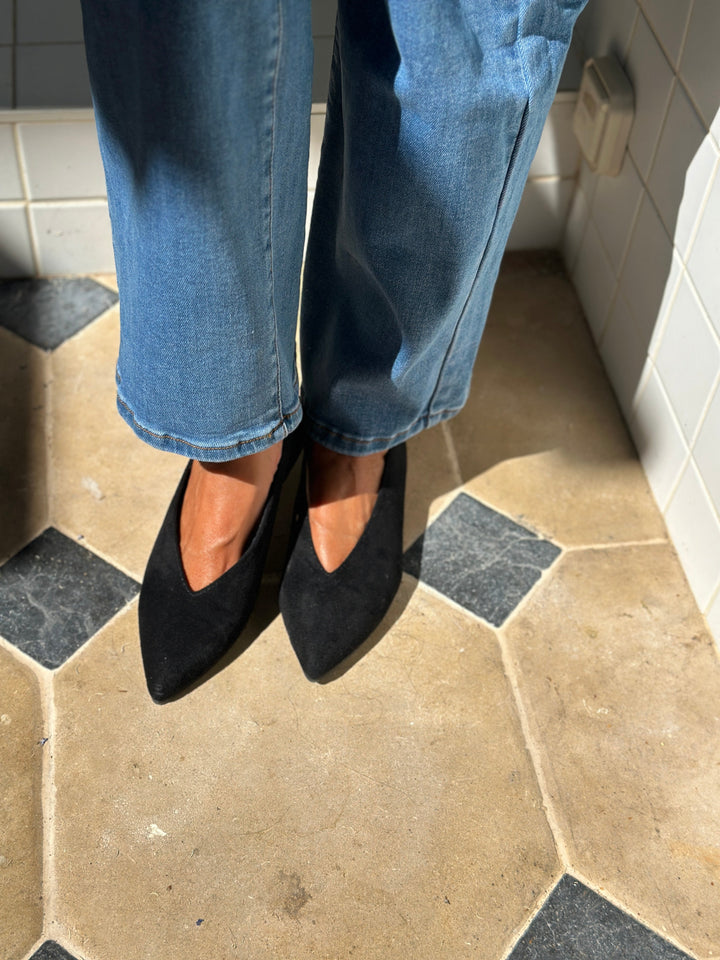 Sandales Yvonne - Noir