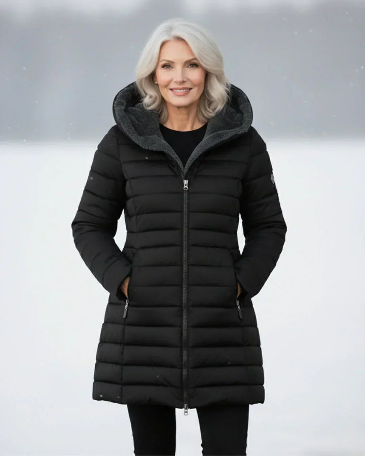 Nicole | Warm Hooded Winter Jacket