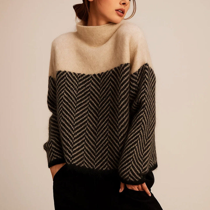 Stefanie™ | Pull à col roulé doux