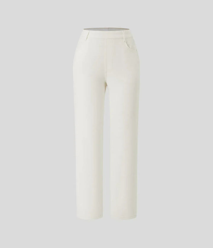 RAFFAELLA | Pantalon Taille Haute Ultra Confortable avec Style Casual Chic