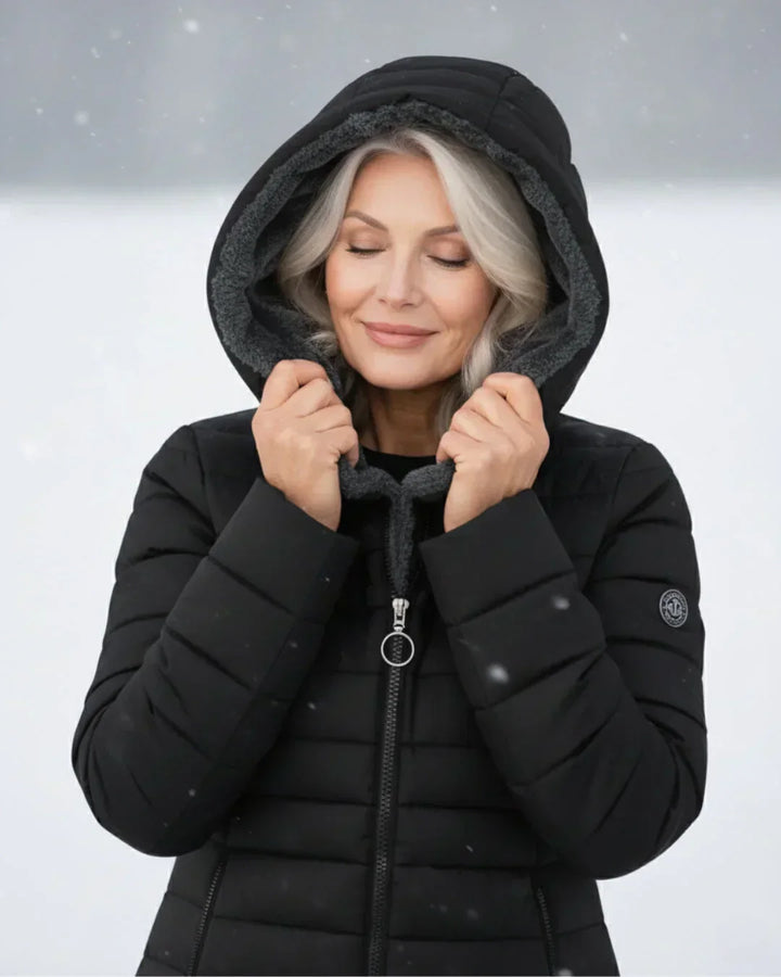 Nicole | Warm Hooded Winter Jacket