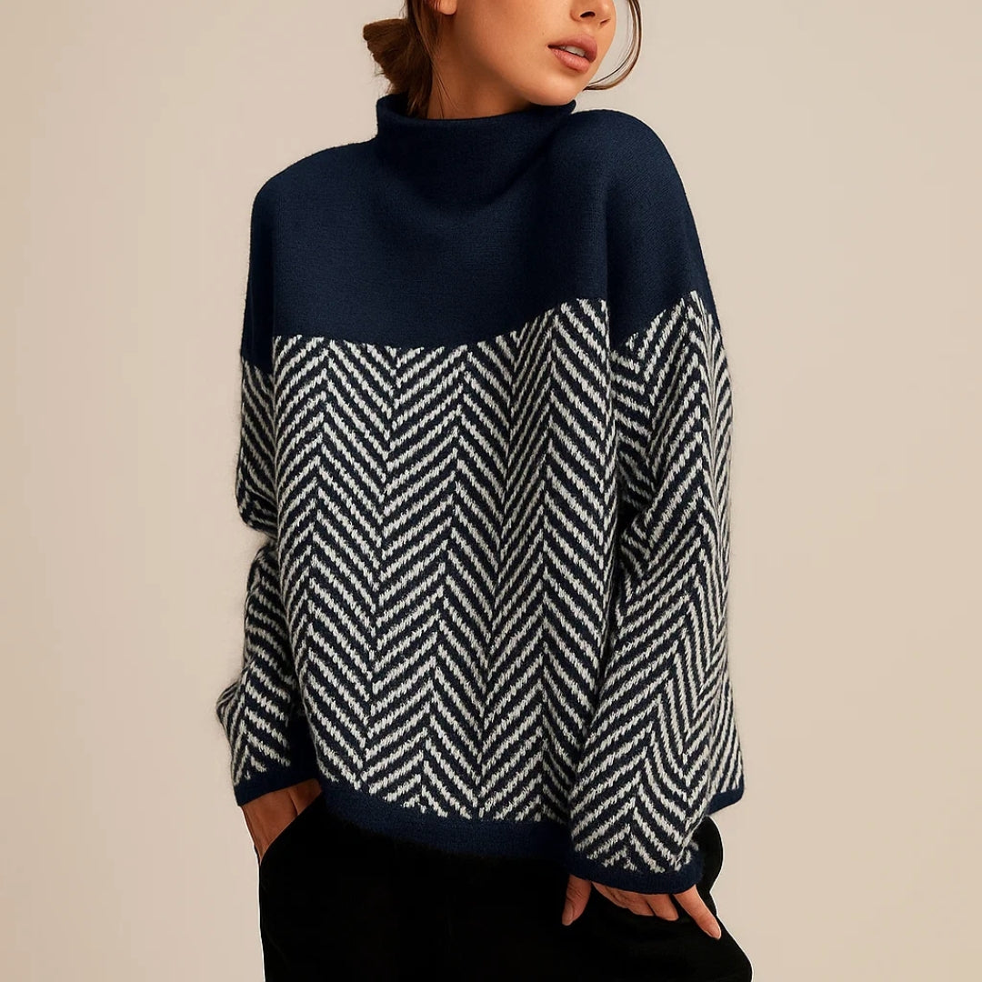 Stefanie™ | Pull à col roulé doux