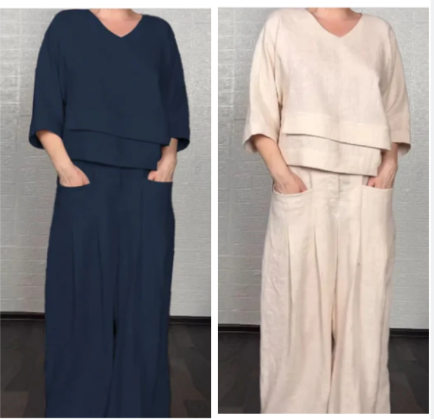 Noa | Ensemble minimaliste fluide pour un confort élégant