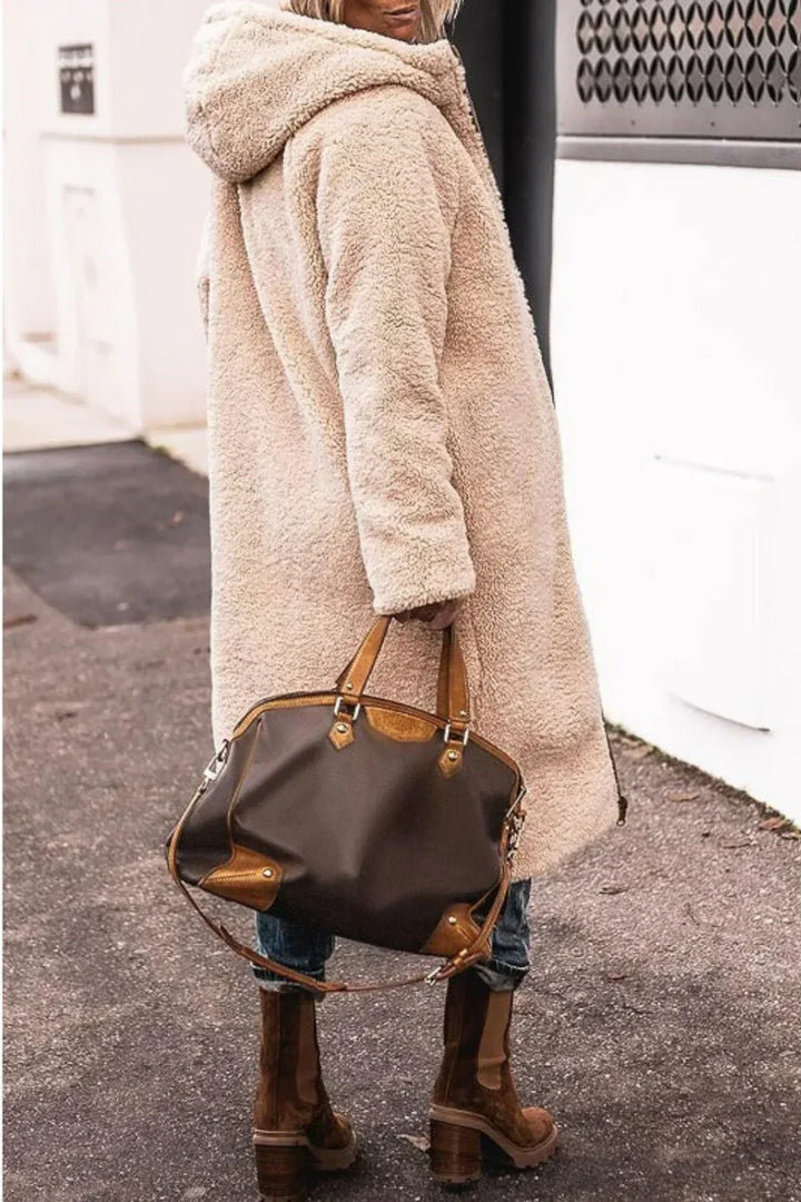 Marielle | Reversible Long Winter Jacket