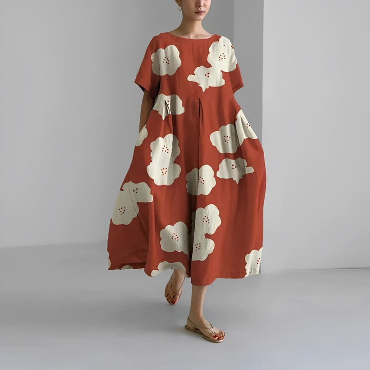 CÉLESTINE | Robe Fleur Bohémienne pour un Style Naturel et Romantique