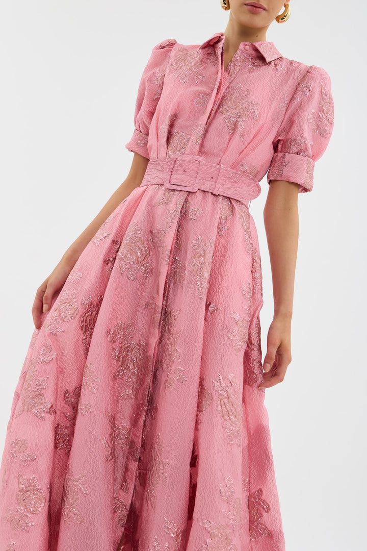 Aria | Robe Courte avec Manches Ballon