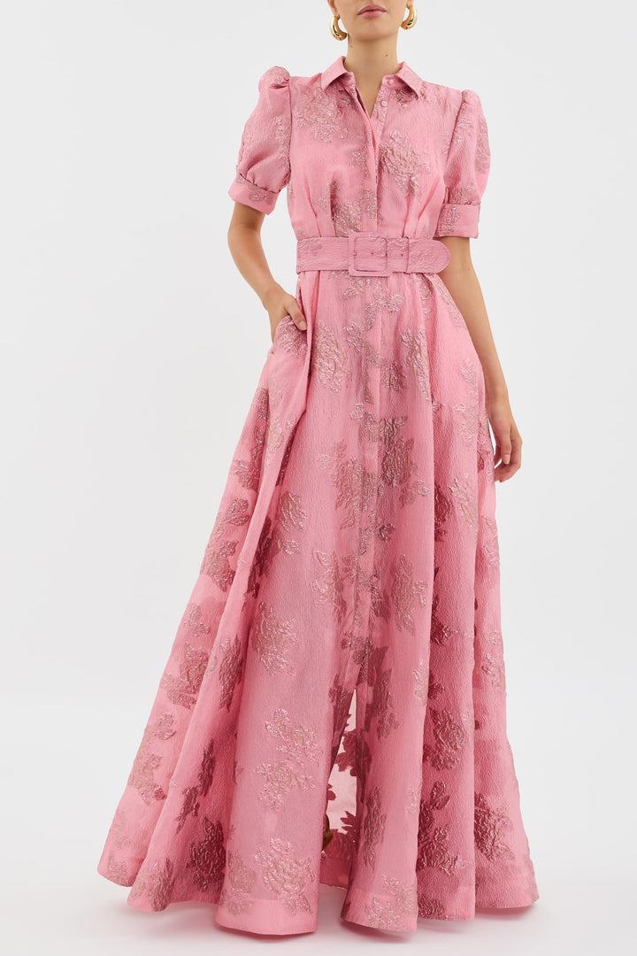 Aria | Robe Courte avec Manches Ballon