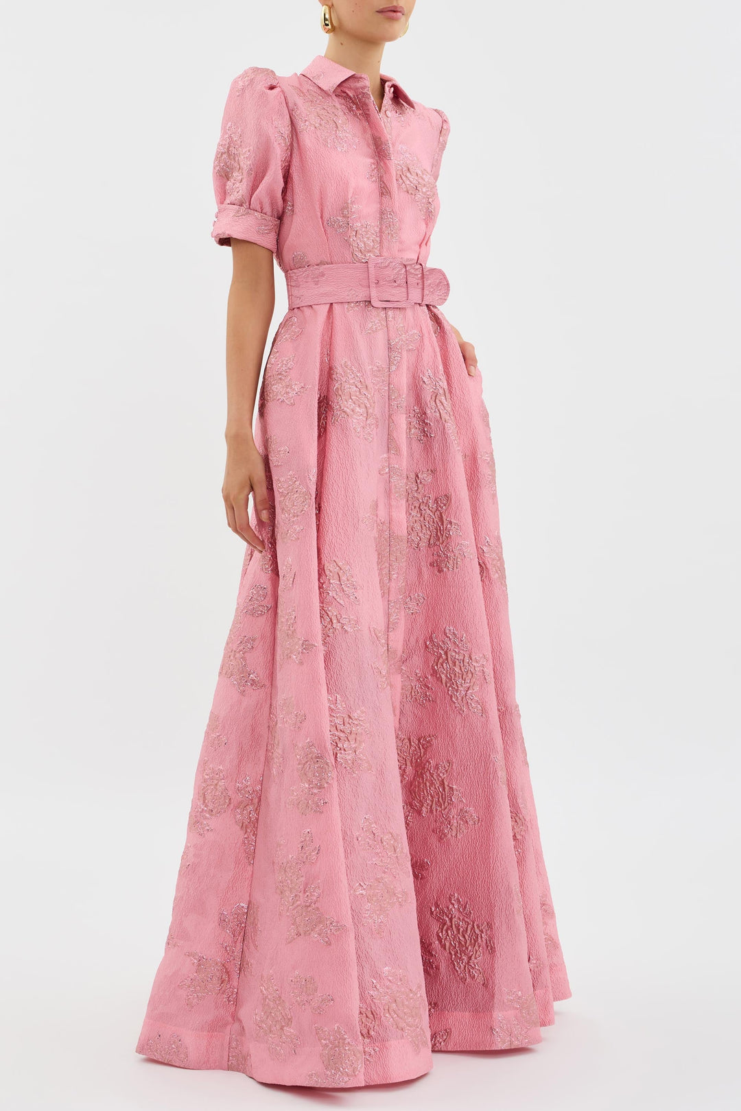 Aria | Robe Courte avec Manches Ballon