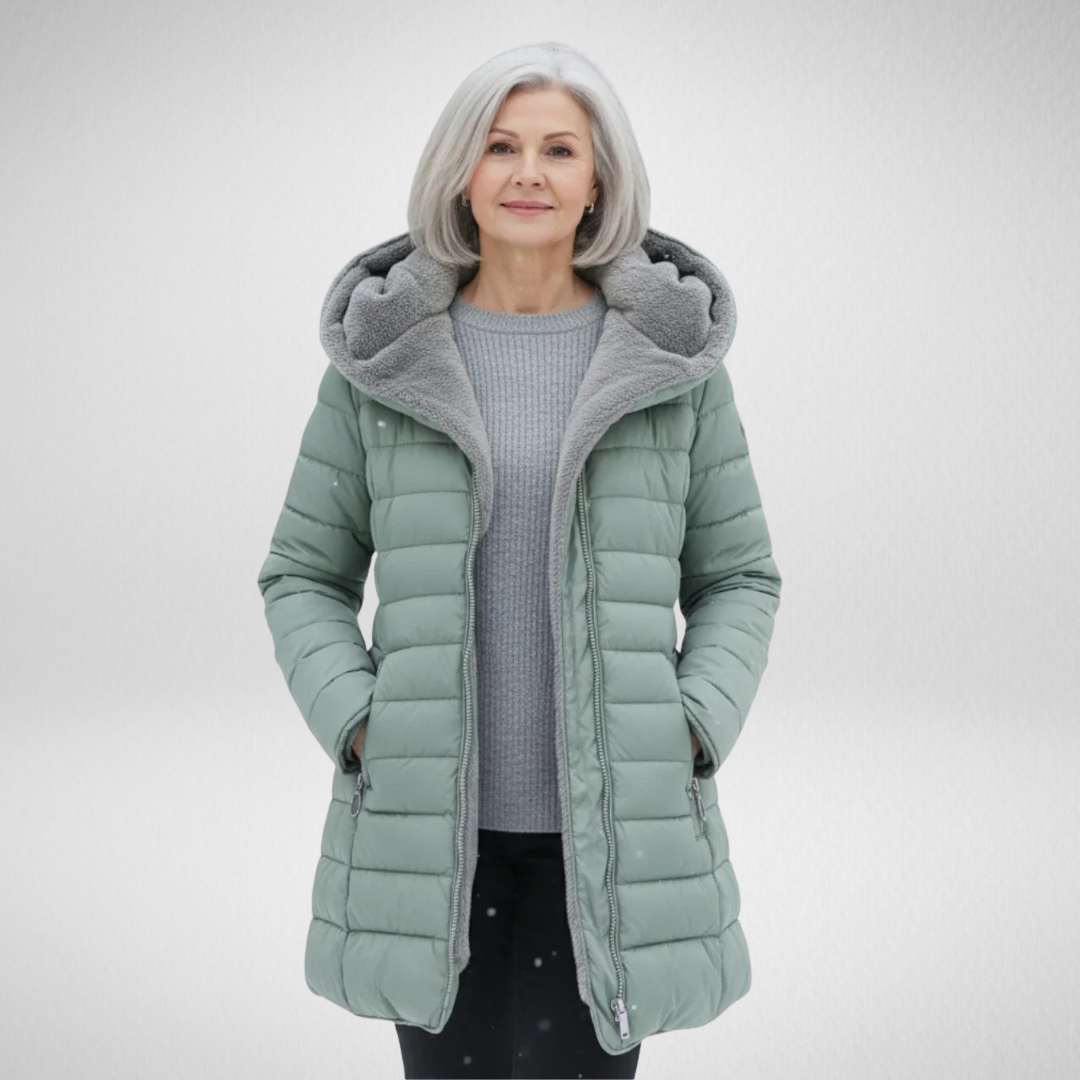 Nicole | Warm Hooded Winter Jacket