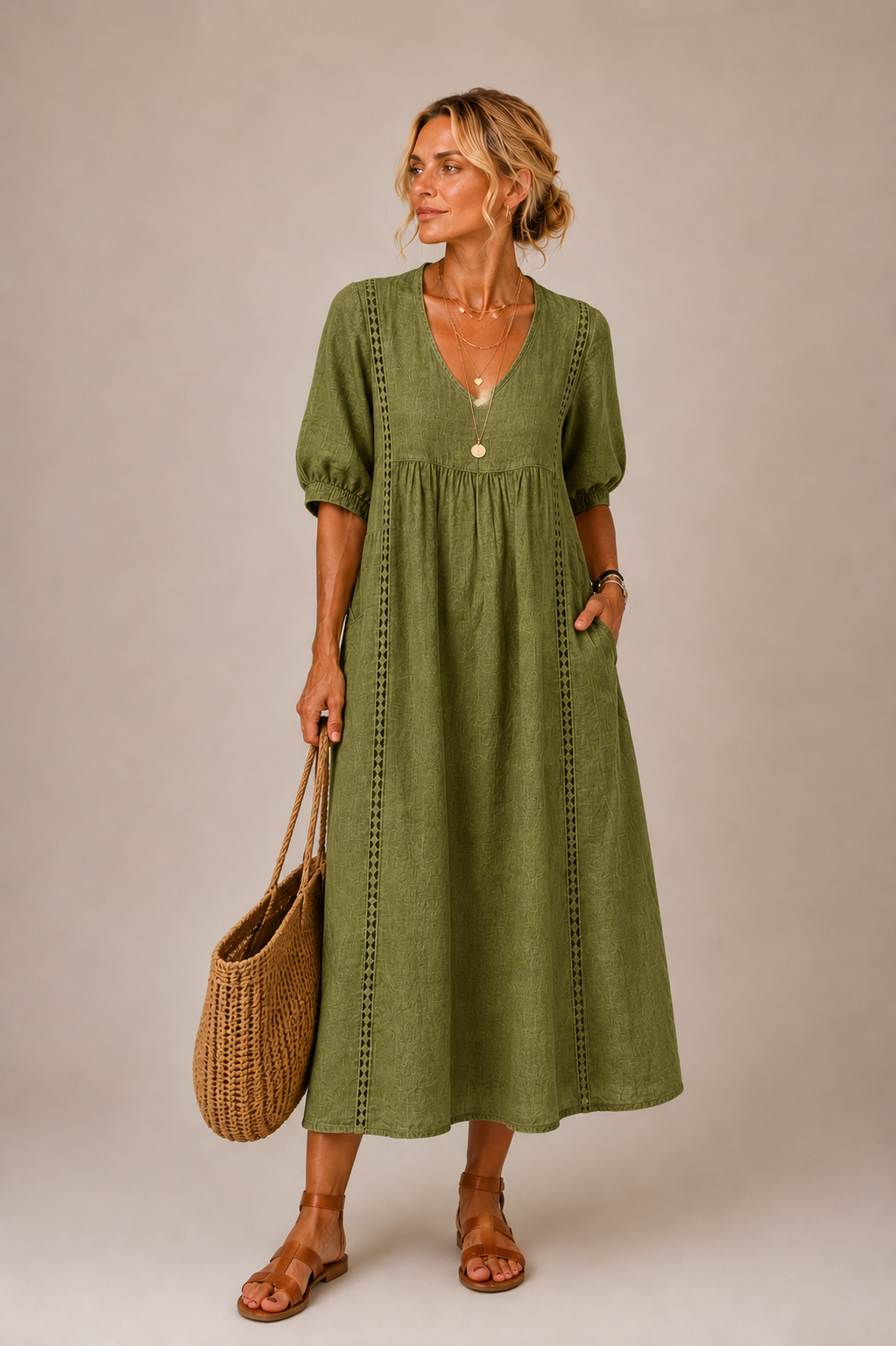 Sophie | Robe Midi Estivale