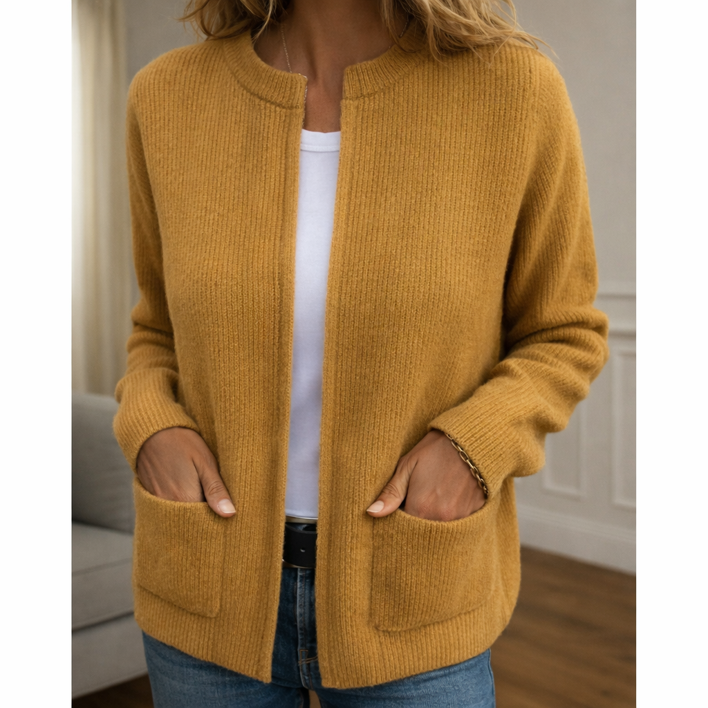 Sandra | Cardigan doux et confortable pour une chaleur élégante