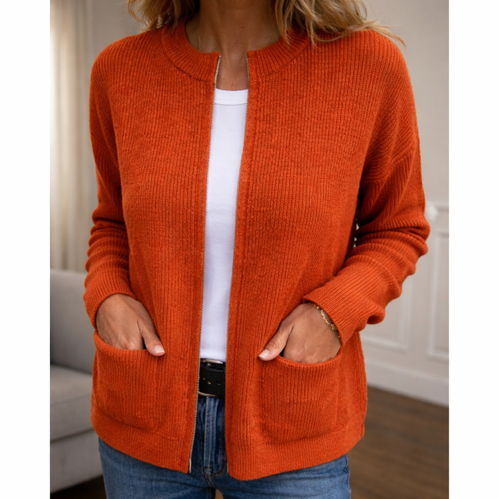 Sandra | Cardigan doux et confortable pour une chaleur élégante