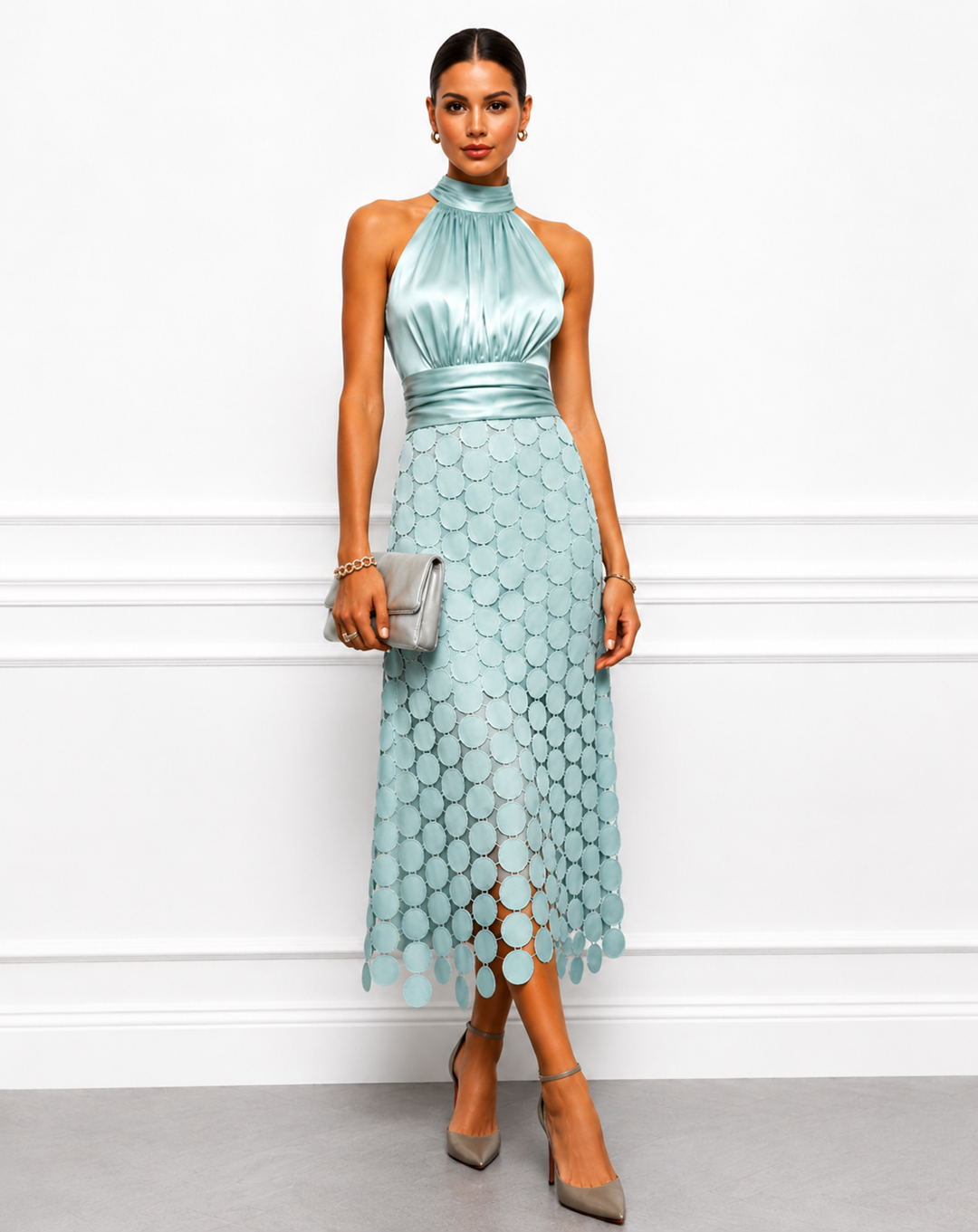 Céline | Robe Midi Cérémonie