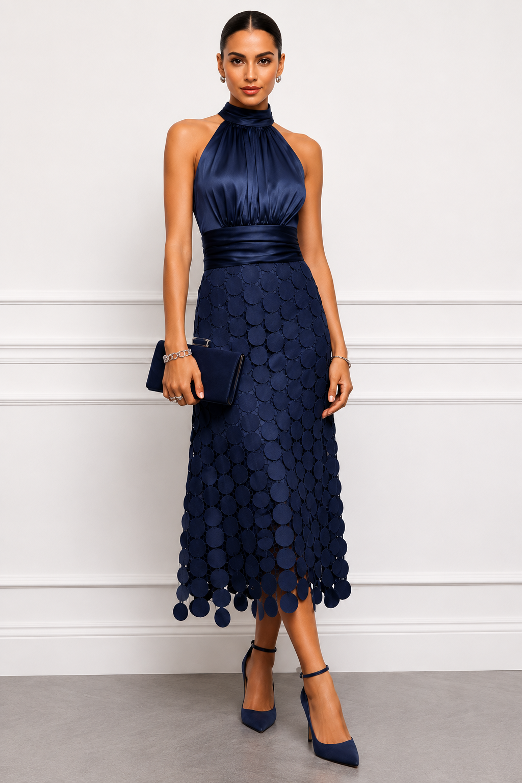 Céline | Robe Midi Cérémonie