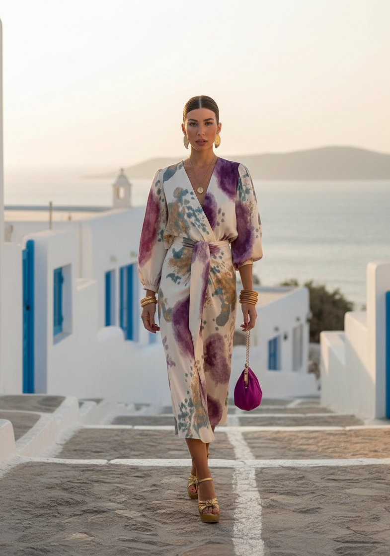 Lourdes™ | Robe Fluide Élégante et Facile à Porter
