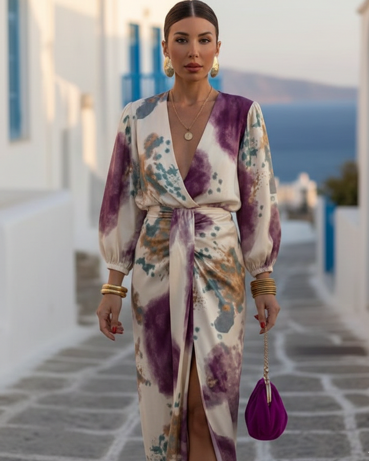 Lourdes™ | Robe Fluide Élégante et Facile à Porter