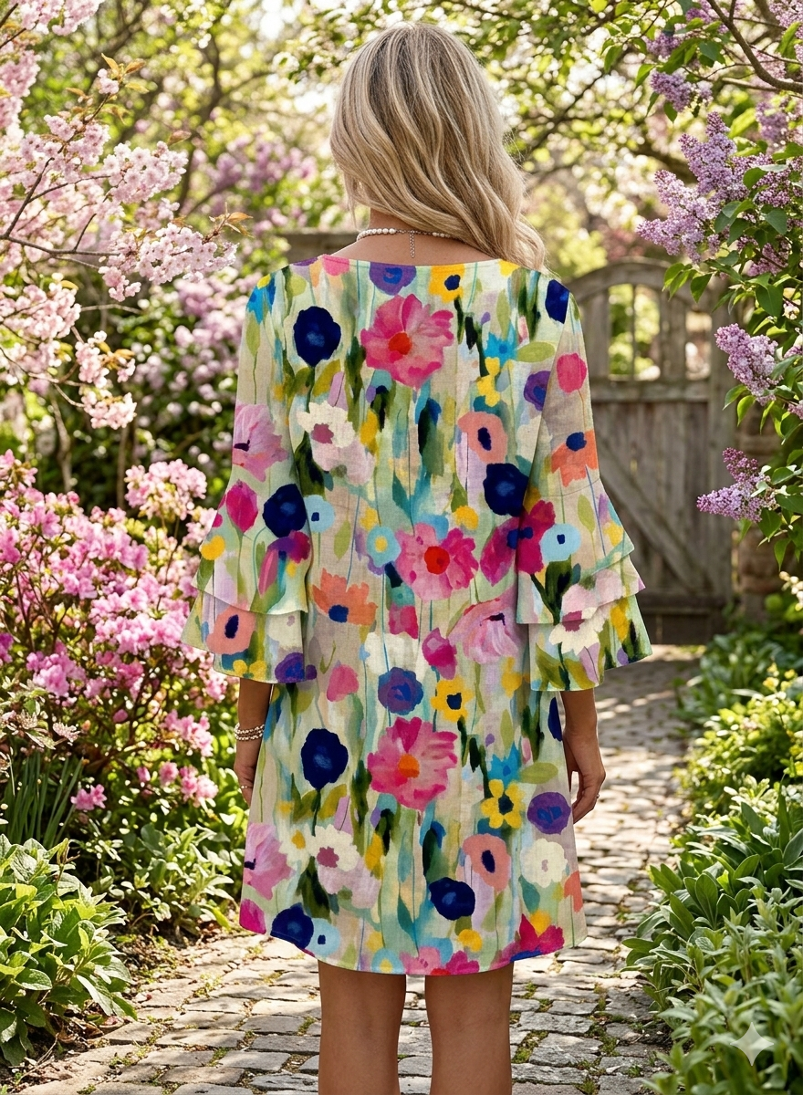 Élina – Robe élégante et féminine