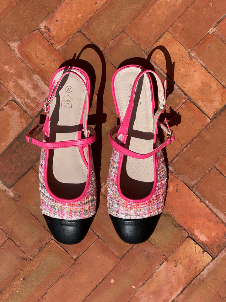 SlingBack Maria - Rose