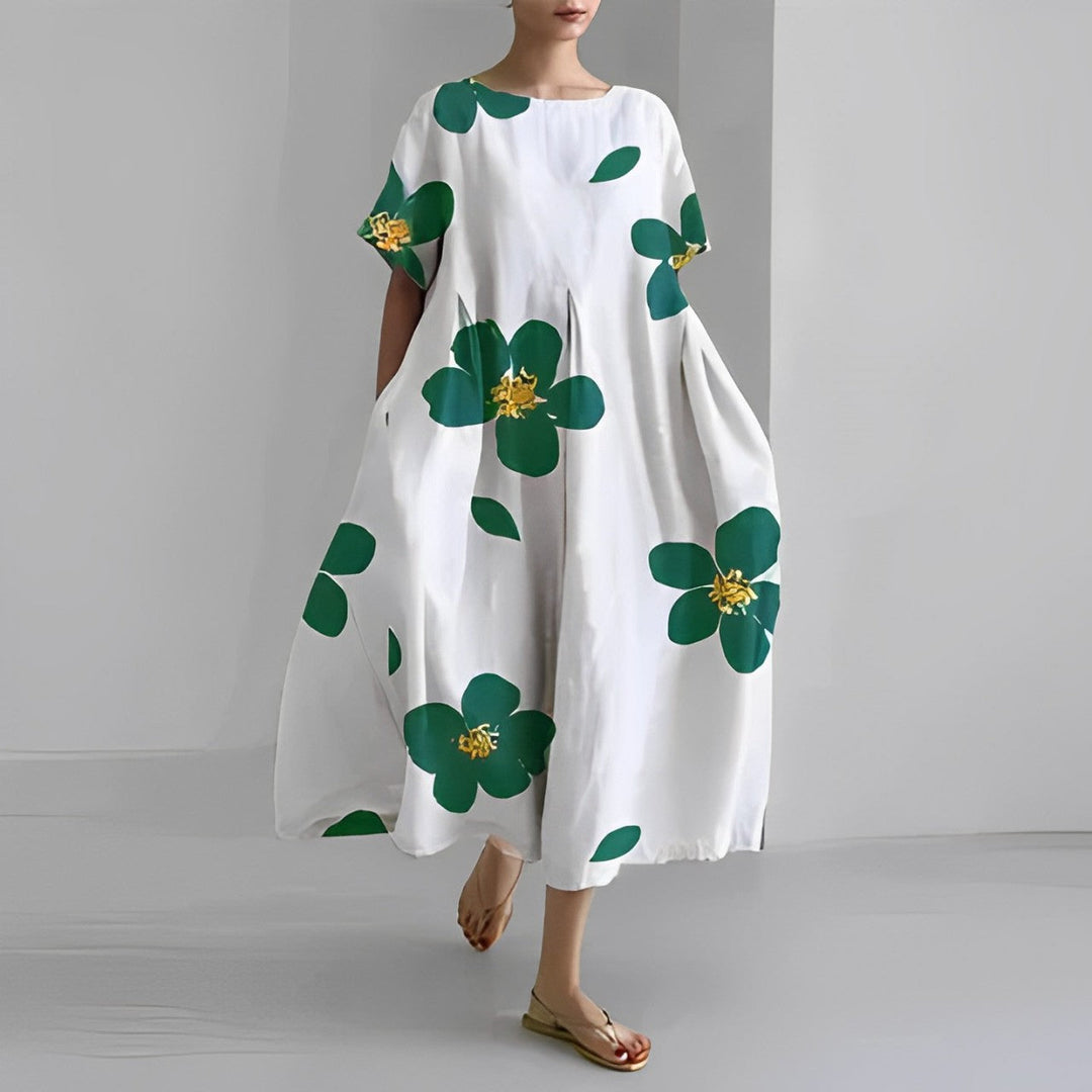 CÉLESTINE | Robe Fleur Bohémienne pour un Style Naturel et Romantique