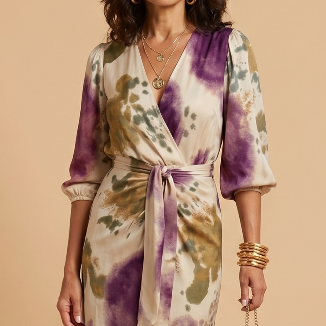 Lourdes™ | Robe Fluide Élégante et Facile à Porter