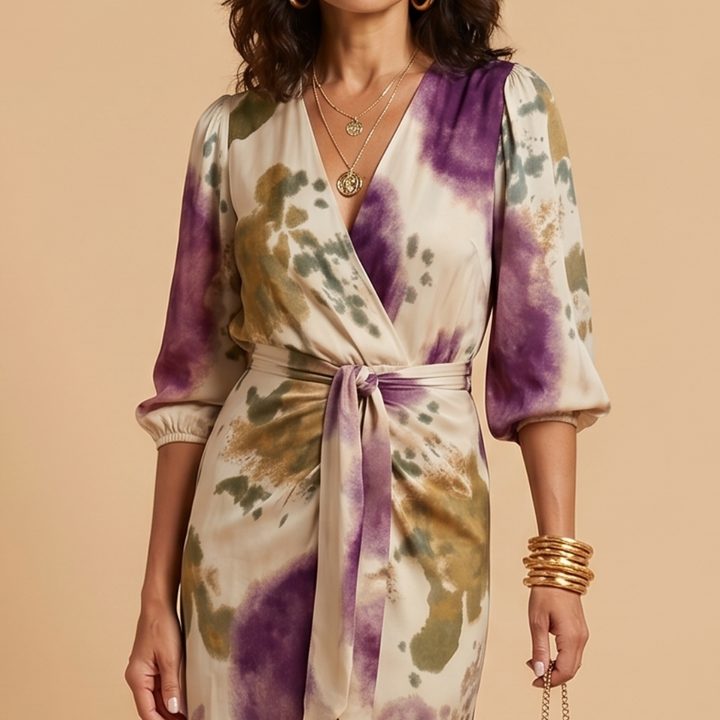 Lourdes™ | Robe Fluide Élégante et Facile à Porter
