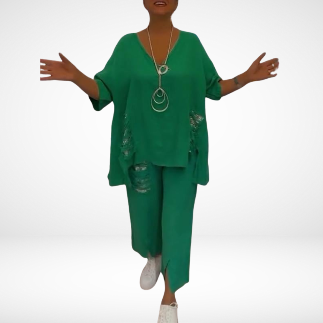 Ensemble d'été chic à deux pièces Briella™