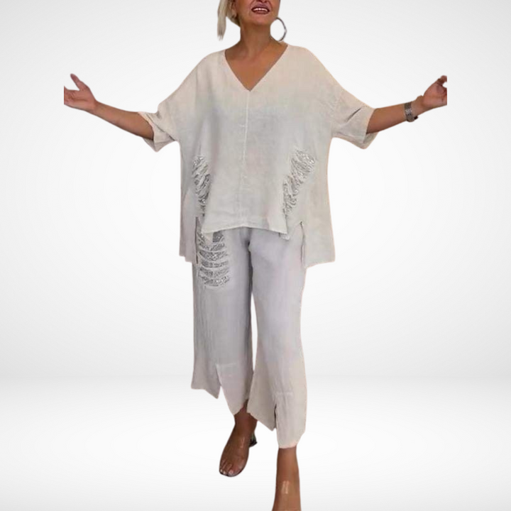 Ensemble d'été chic à deux pièces Briella™