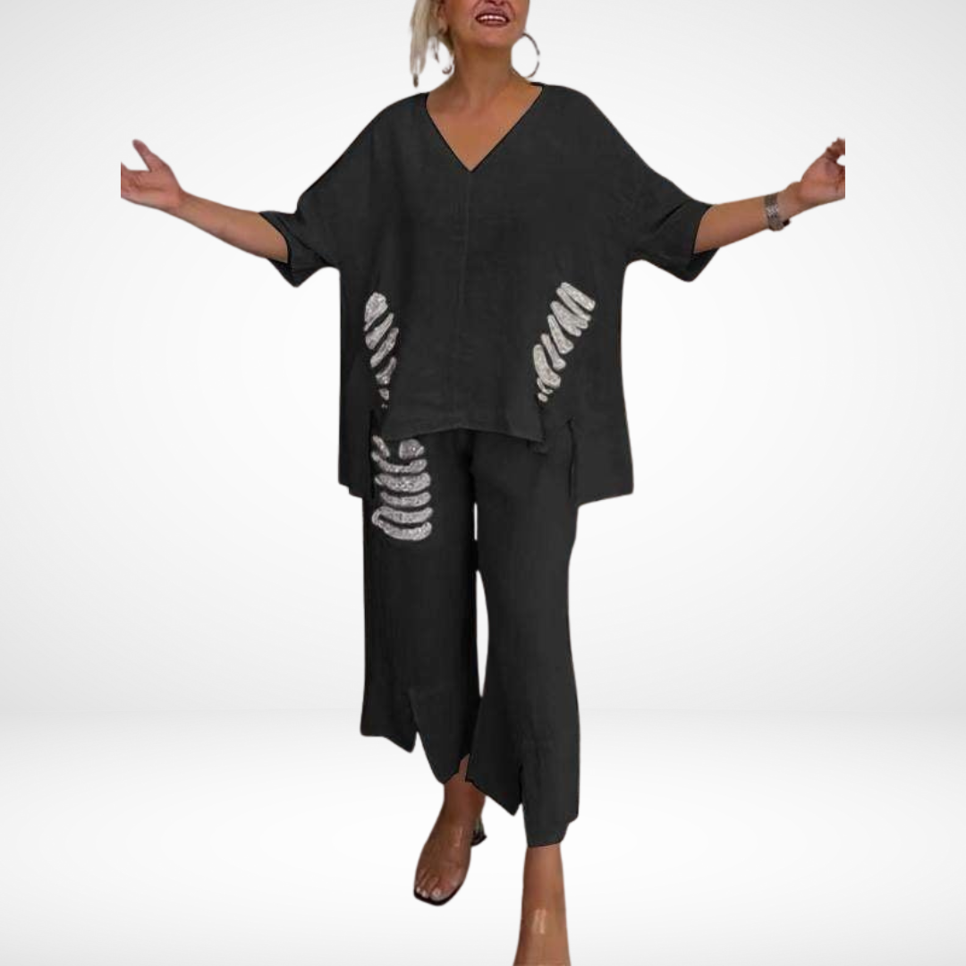 Ensemble d'été chic à deux pièces Briella™