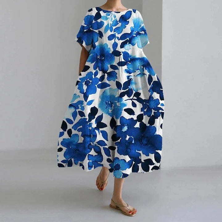 CÉLESTINE | Robe Fleur Bohémienne pour un Style Naturel et Romantique