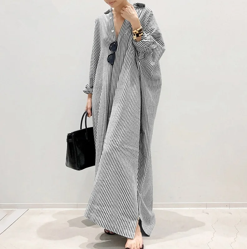 Lena | Robe chemise légèrement oversize