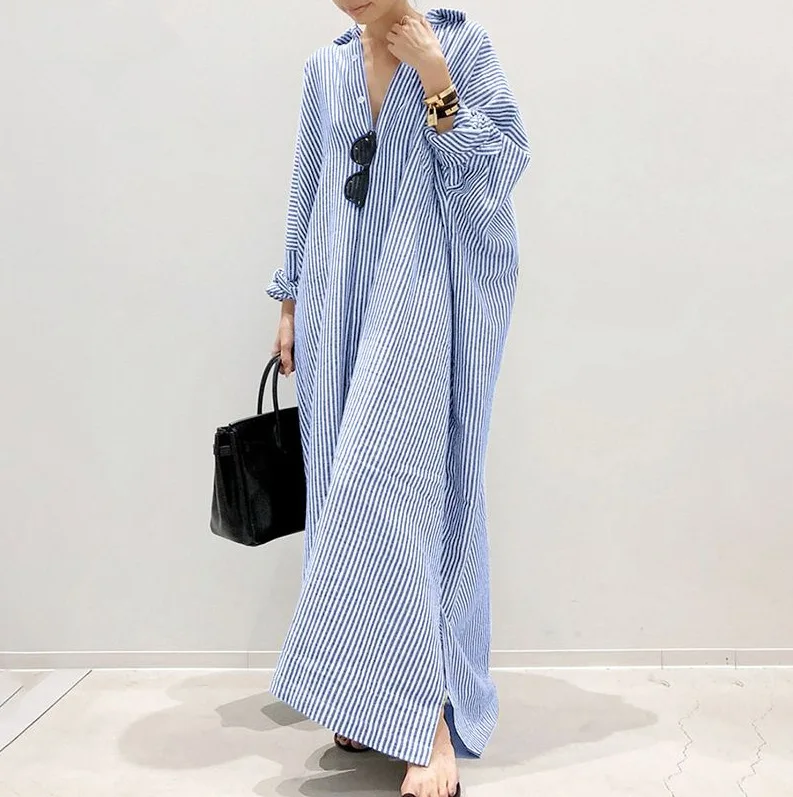 Lena | Robe chemise légèrement oversize