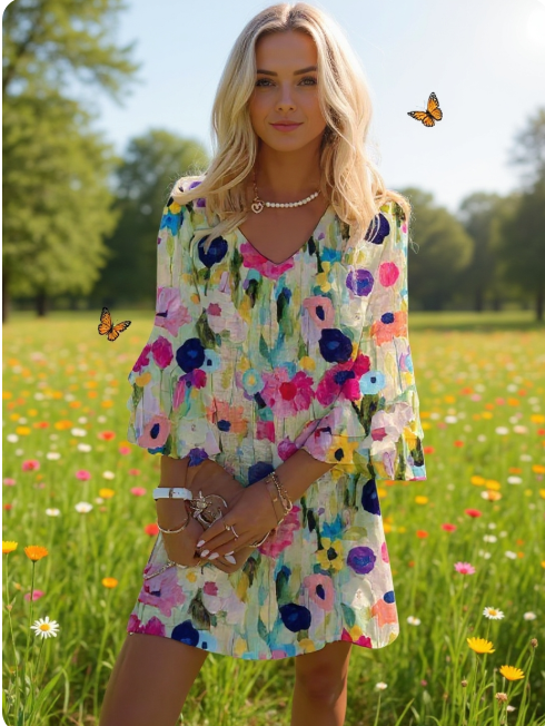 Élina – Robe élégante et féminine