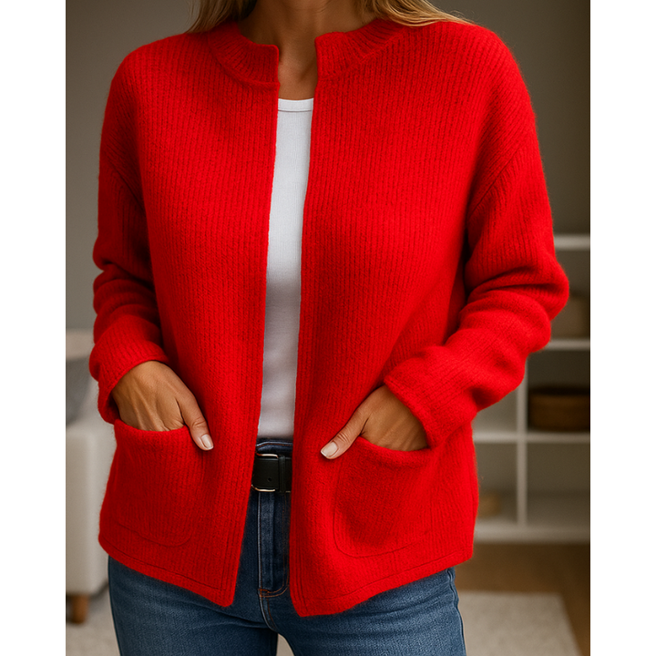 Sandra | Cardigan doux et confortable pour une chaleur élégante