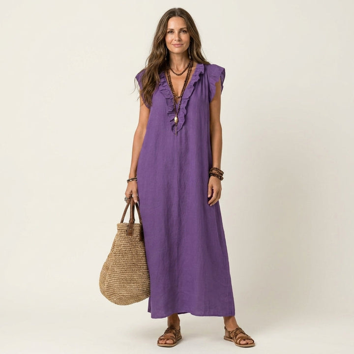 Josette | Robe Maxi en Lin