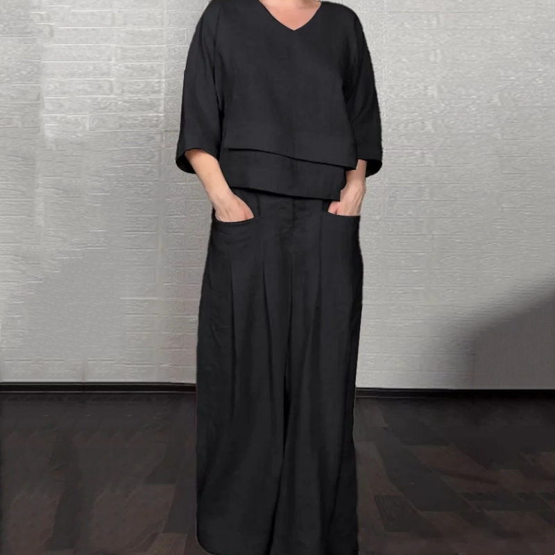 Noa | Ensemble minimaliste fluide pour un confort élégant