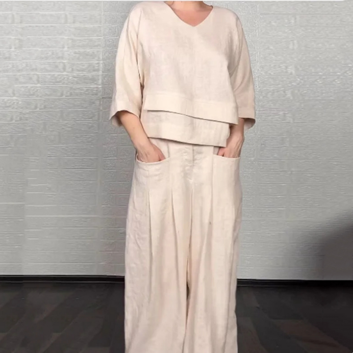 Noa | Ensemble minimaliste fluide pour un confort élégant