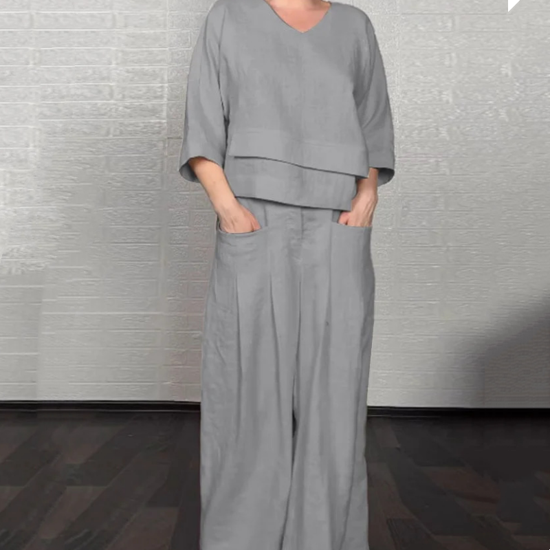 Noa | Ensemble minimaliste fluide pour un confort élégant